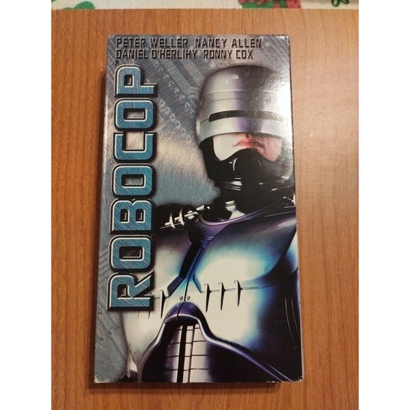 Robocop VHS Tape - Peter Weller, Nancy Allen, Ronny Cox - Picture 2 of 7